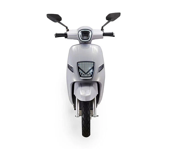 White Electric Scooter
